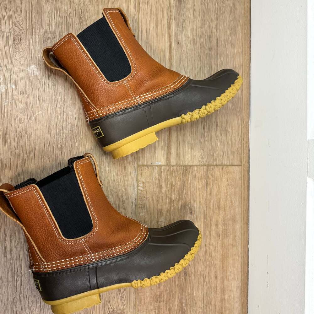 L.L.Bean Women's Size 7 Chelsea Bean Boots Allspice/Gum - Picture 6 of 7